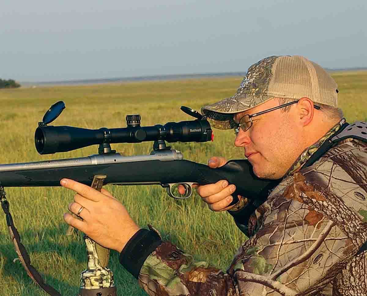 Bushnell Engage scopes come with Butler Creek flip-open objective and eyepiece covers.